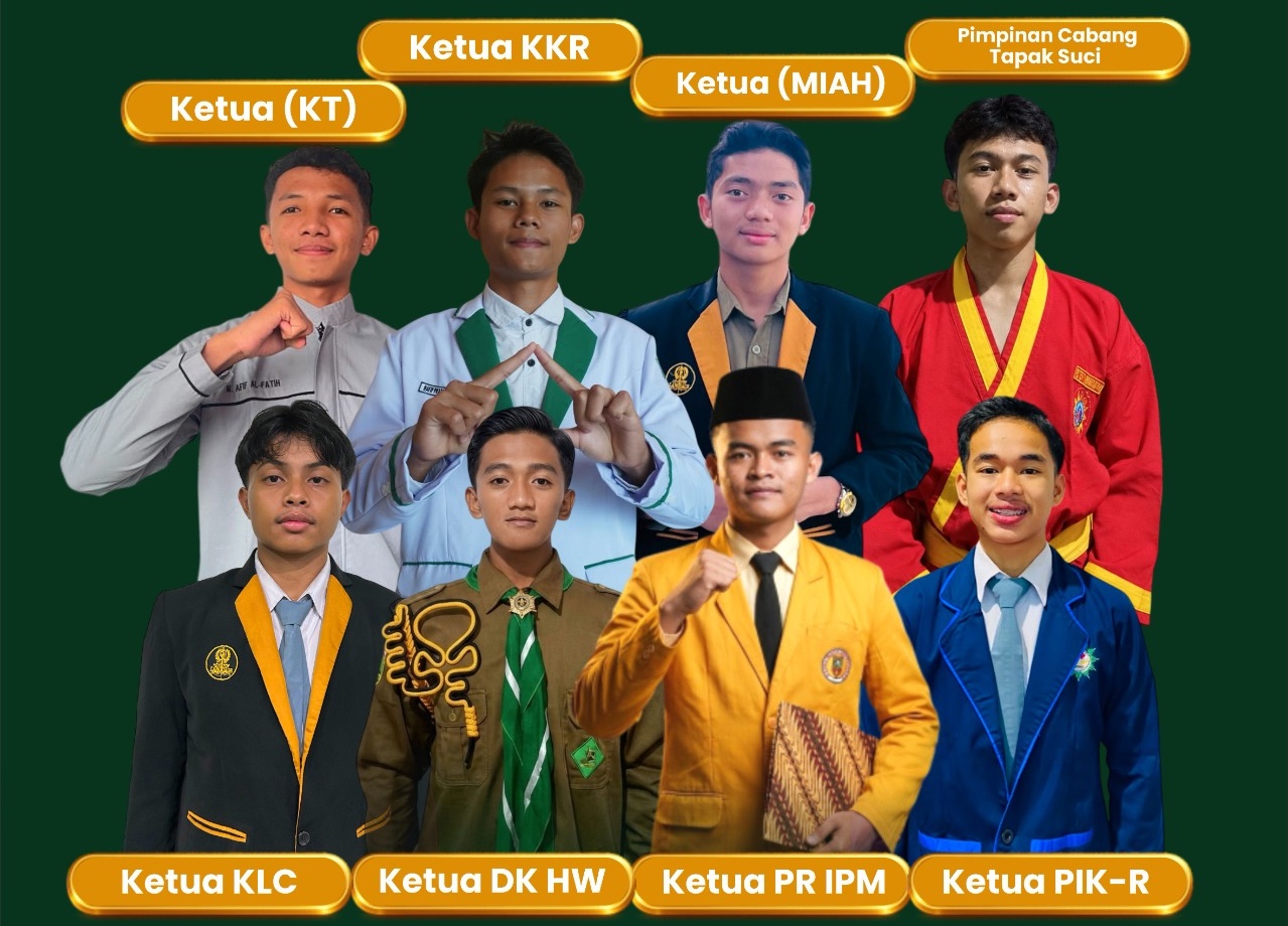 Para ketua organisasi santri Pesantren Kauman